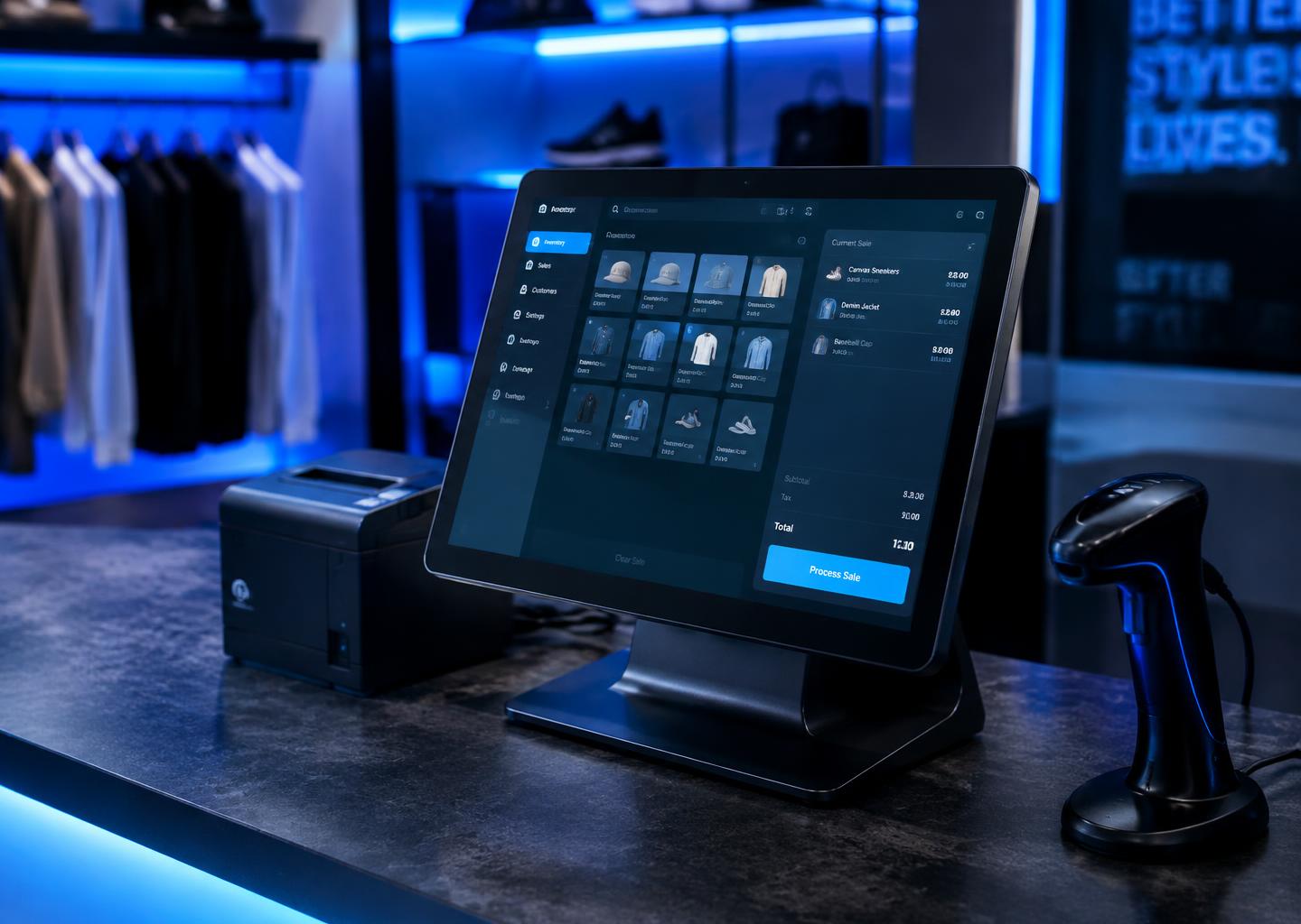Interface do POS & Stock